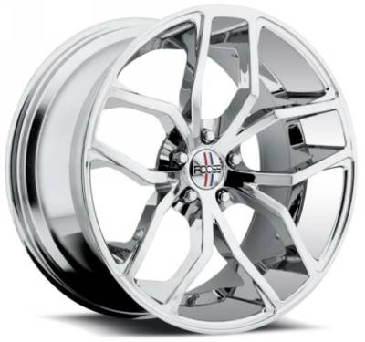 Foose Wheels - 05 - 14 Mustang Foose Outcast Chrome 20 x 8.5 Rim