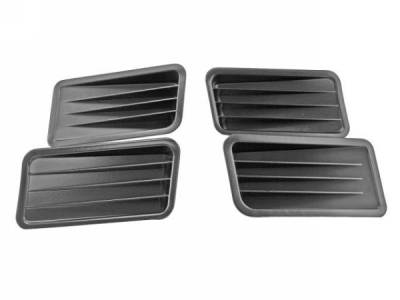 Scott Drake - 1967 Mustang Quarter Panel Ornaments, 4 pieces