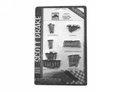 Scott Drake - 64-66 Mustang Convertible Interior Trim Screw Kit