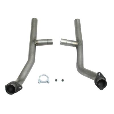 JBA Headers - 65-70 Mustang JBA H-Pipe Off-Road SS For Mid-Length Headers 289/302