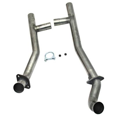 JBA Headers - 69-70 Mustang JBA H-Pipe SS 2-1/2in Only For JBA Shorty Headers 351W