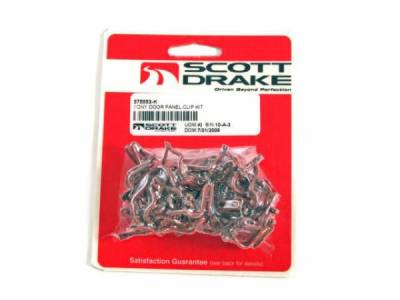 Scott Drake - 65 - 67 Mustang Deluxe Door Panel Clip Set