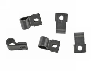 Scott Drake - 1967 - 1968 Mustang  Underhood Turn Signal Harness Clips (Black)