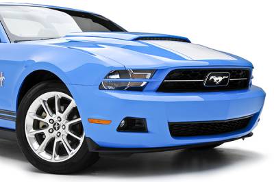 3D Carbon - 10 - 14 MUSTANG - V6 Headlight Splitters (Pair)