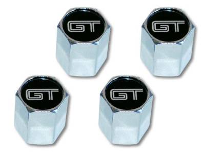 Scott Drake - Mustang GT Logo Valve Stem Caps