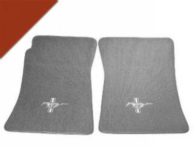 Scott Drake - Mustang Custom Full-Size Carpet Floor Mats (Emberglow)