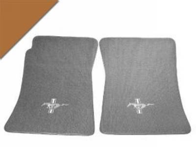 Scott Drake - Mustang Custom Embroidered Floor Mats (Ginger)