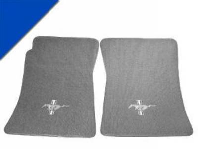 Scott Drake - Mustang Custom Embroidered Floor Mats Convertible (Bright