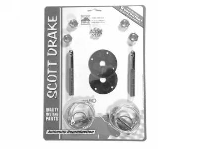 Scott Drake - 1964 - 1973 Mustang  Hood Pin Kit