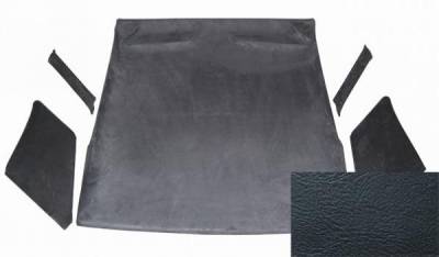 TMI Products - 64 - 66 Mustang Coupe 1-piece Headliner Black Vinyl