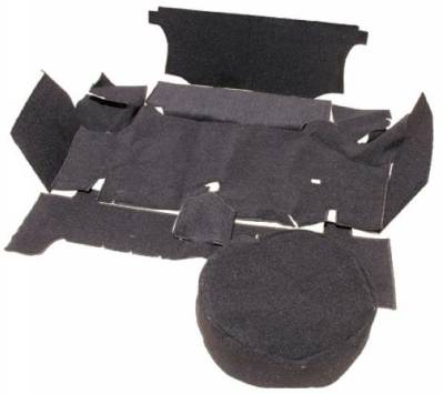 Scott Drake - 67 - 68 Mustang Fastback Trunk Carpet Kit