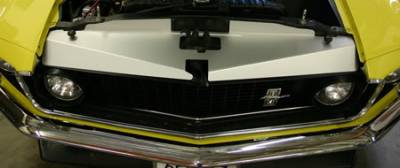 Undercover Innovations - 69 - 70 Mustang Aluminum Grille Cover CLEAR ANODIZED