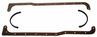 Canton Racing - 64 - 73 Mustang SBF 289-302 4 Piece Oil Pan Gasket