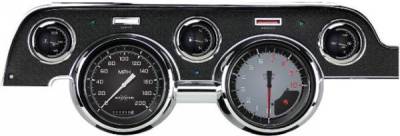 Classic Instruments - 67 - 68 Mustang 5 Gauge Instrument Cluster, Grey