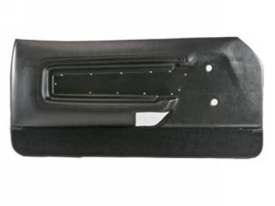 Scott Drake - 71-73 Mustang Deluxe Door Panels (Black)