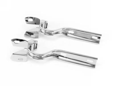 Scott Drake - 79-93 Mustang Hood Hinges (Stainless, Pair)