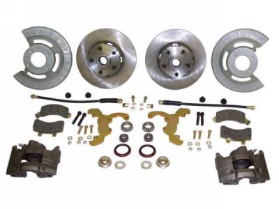 Scott Drake - 64-69 Mustang Single Caliper Disc Conversion Kit (V8)