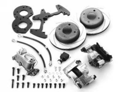 Scott Drake - 1964 - 1966 Mustang  Front Disc Brake Conversion Kit (6 Cylinder)