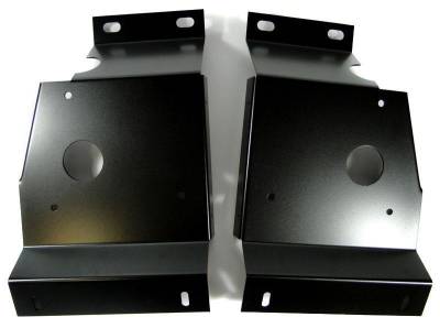 Stang-Aholics - 1967 Mustang Outboard Headlight Mounting Brackets for Shelby Styled Front Grille