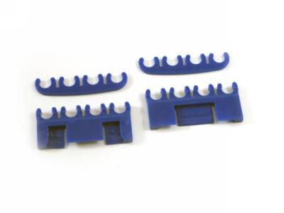 Scott Drake - 1964 - 1973 Mustang  Spark-Plug-Wire Separator Set (Blue)