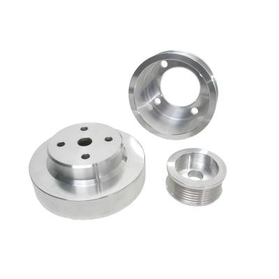 BBK Performance - 79 - 93 Mustang 5.0 BBK Underdrive Pulley Kit