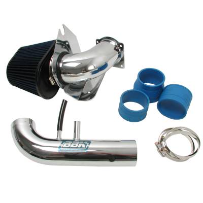 BBK Performance - 96 - 04 Mustang GT 4.6L 2V BBK Cold Air Intake System, Chrome Finish