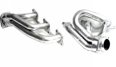 BBK Performance - 05 - 10 Mustang V6 BBK Shorty Headers, Silver Ceramic