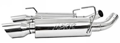 MBRP - 05-10 Mustang GT/07-10 GT500 Axle-Back Exhaust Stainless