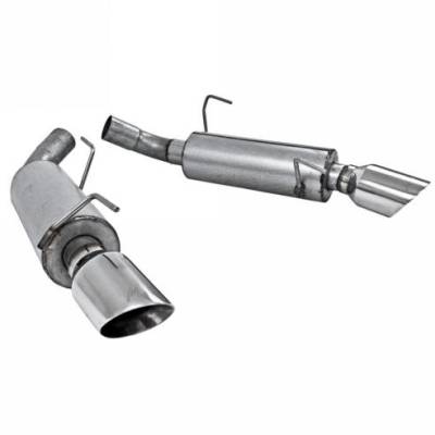 MBRP - 05-10 Mustang GT/07-10 GT500 Axle-Back Exhaust Aluminized