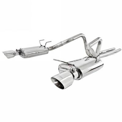 MBRP - 11 -14 Mustang V6 MBRP Cat-Back Exhaust Aluminized