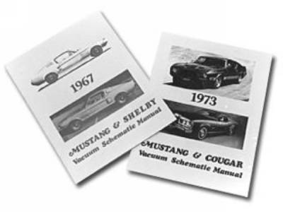 Scott Drake - 1973 Mustang Vacuum Schematic Manual