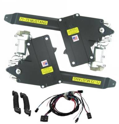 Nu Relics Power Windows - 71 - 73 Mustang Power Window Kit Front Windows