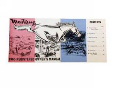 Scott Drake - 1964 Mustang Owners Manual