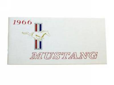 Scott Drake - 1966 Mustang Owners Manual