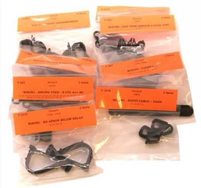 Scott Drake - 1968 Mustang Wiring Clip Master Kit