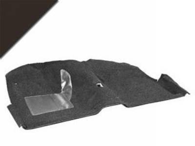 Scott Drake - 65-68 Mustang Molded Carpet Kit (Black)