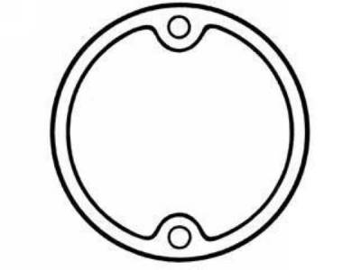 Scott Drake - 1965 - 1970 Mustang Backup Lamp Lens Gasket