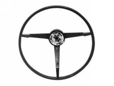 Scott Drake - 65-66 Mustang Standard Steering Wheel (Black)