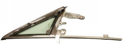 Scott Drake - 64 - 66 Mustang Vent Window Frame Assembly, Complete, Tinted Glass (RH)