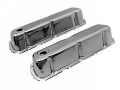 Scott Drake - 1964 - 1966 Mustang  Polished Chrome Valve Covers (289, 302, 351W)