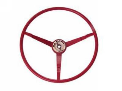 Scott Drake - 1966 Mustang Standard Steering Wheel (Dark Red)