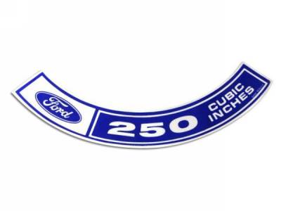 Scott Drake - 70-71 Mustang Air Cleaner Decal (250 CID)