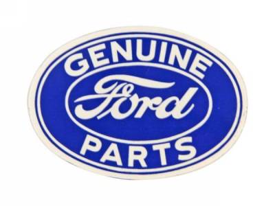 Scott Drake - 3" Ford Geniune Parts Oval Decal