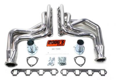 Doug's Headers - 64 - 73 Mustang 260-351W Long Tube Headers, Silver Ceramic Coated