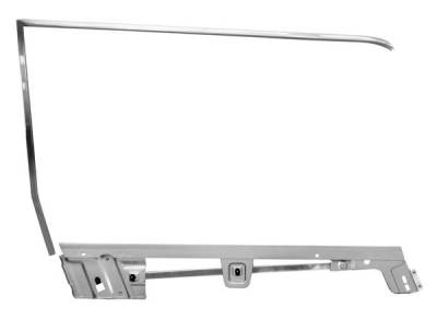 Dynacorn | Mustang Parts - 67 - 68 Mustang Convertible Door Window Frame, RH