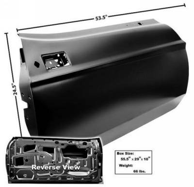 Dynacorn | Mustang Parts - 71 - 73 Mustang Dynacorn Door Shell, RH