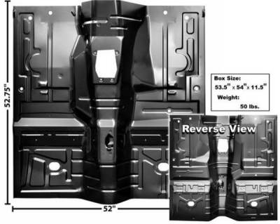 Dynacorn | Mustang Parts - 79 - 93 Mustang Full Floor Pan, Manual Trans.