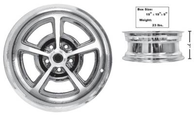 Dynacorn | Mustang Parts - 17 x 7 Magnum 500 Alloy Wheel Chrome
