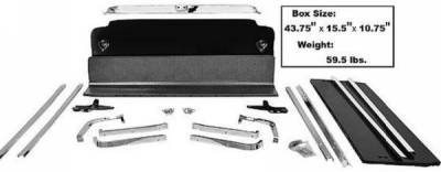 Dynacorn | Mustang Parts - 67 - 70 Mustang Fastback Fold Down Rear Seat Assembly