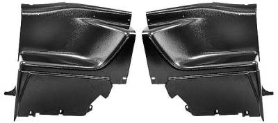Dynacorn | Mustang Parts - 69 - 70 Mustang Fastback Interior Quarter Trim Panels